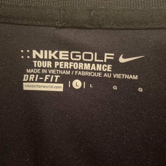 Nike Black Dri Fit Polo - Picture 2 of 2